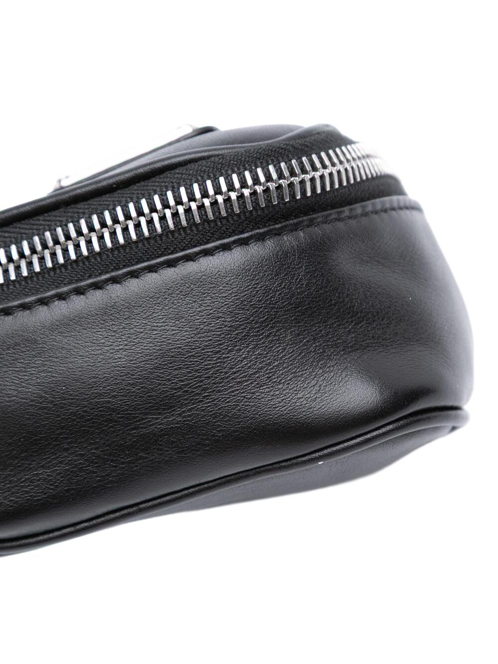 Prada Mini Soft Nappa Triangle Pouch #276725P55B - Picture 8 of 10